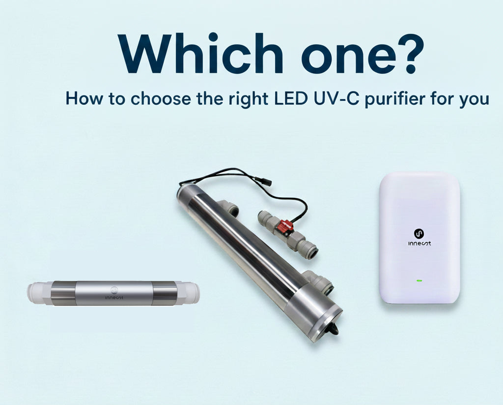 Which Innest LED UV Water Purifier is Right for You? (Filter, Sterilizer, or System Guide)
