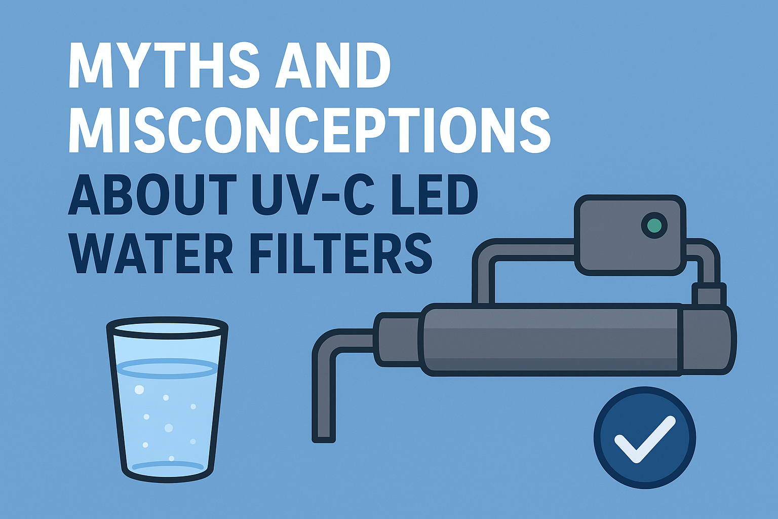 Myths and Misconceptions About UV-C LED Water Filters